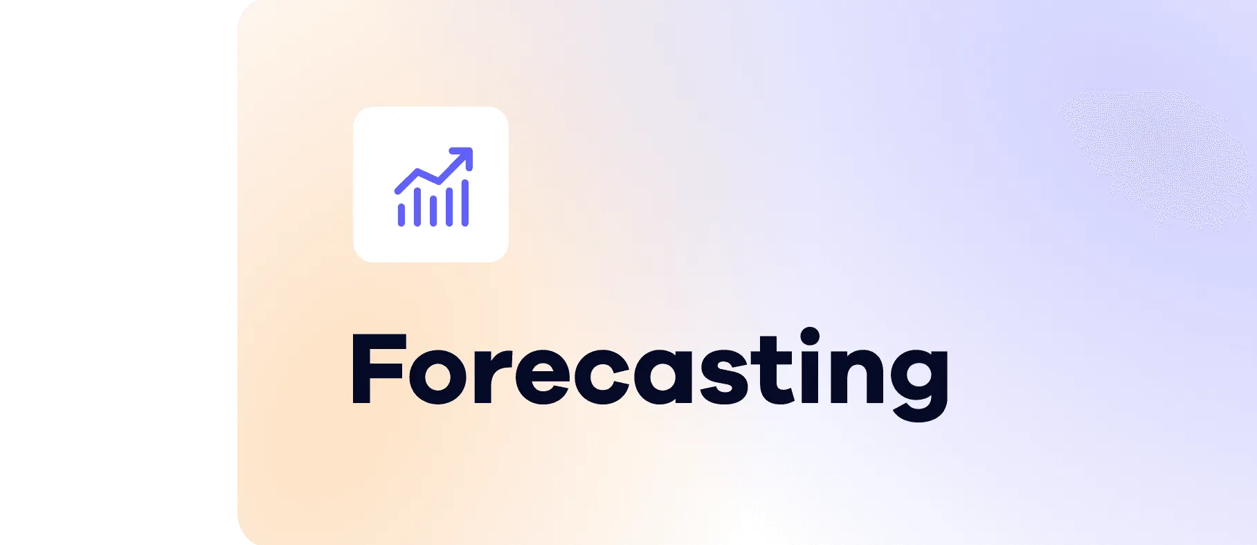 Picture for forecasting help guide