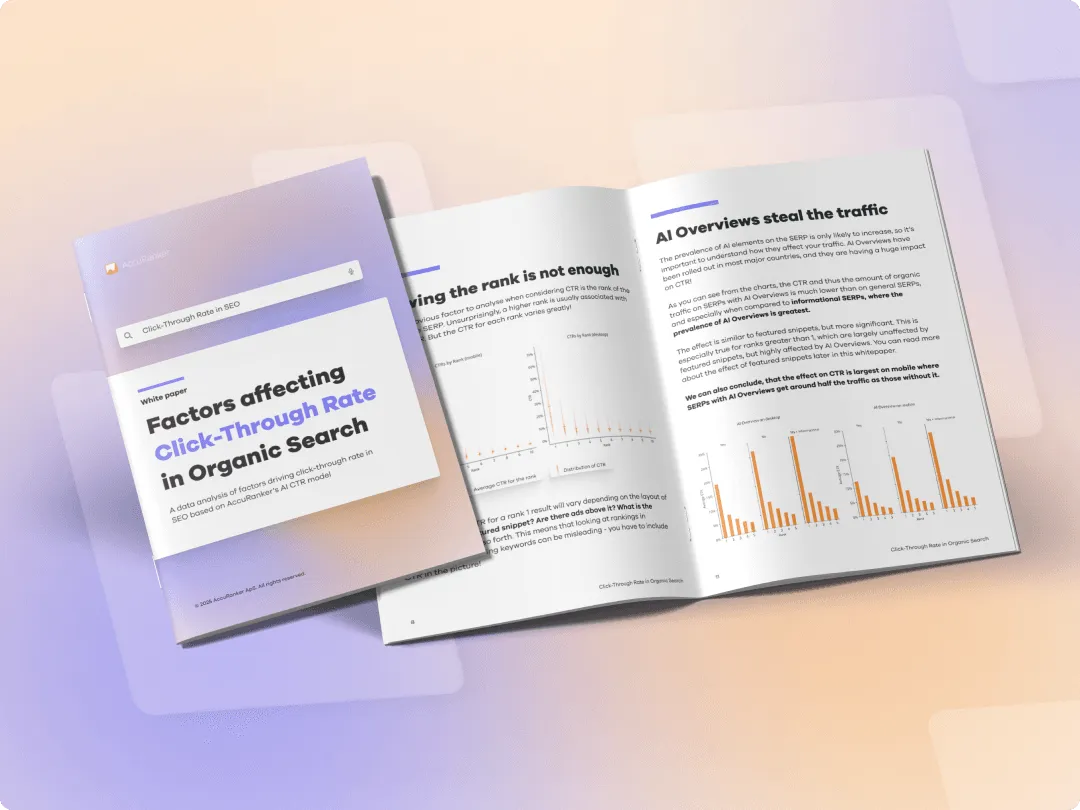 Wir haben <br />  <PurpleText>1,3 Milliarden SERPs </PurpleText> analysiert...