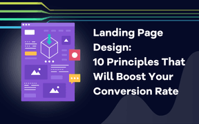 Design delle landing page: 10 principi per aumentare il tasso di conversione