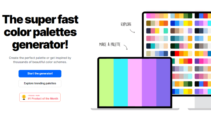 Coolers - a Platform to Help You Choose Colors