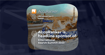 AccuRanker Sponsors International Search Summit 2023 - Barcelona