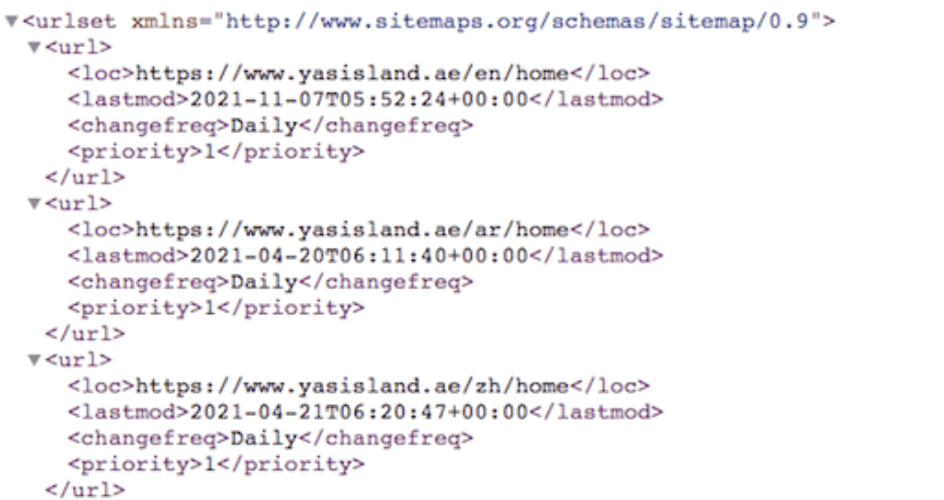 XML Sitemap - Elevate visibility