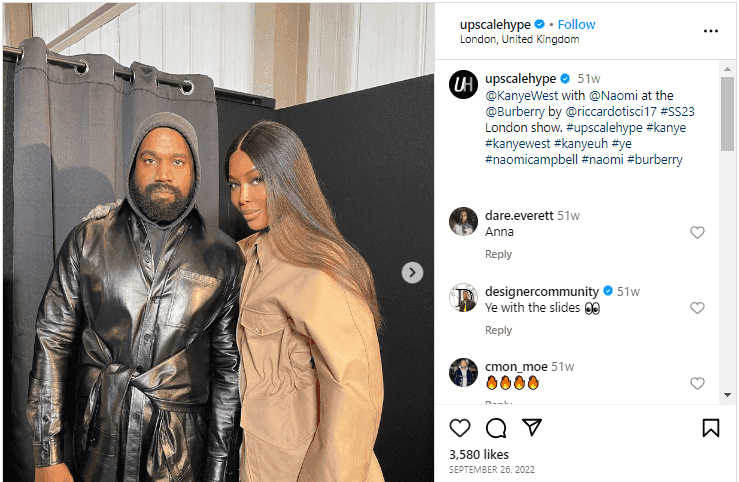 Burberry and Naomi Campbell - Instagram.png