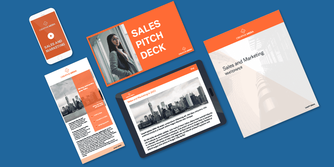 Sales pitch deck
