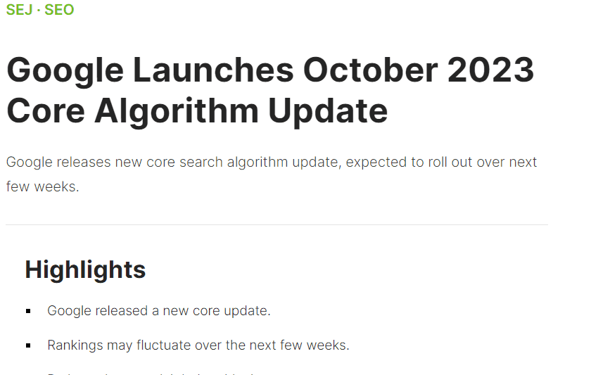 news and events post - Algorithm Launch