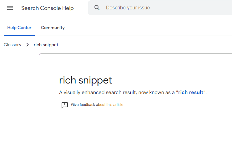 Rich Snippet - Google Search Console .png