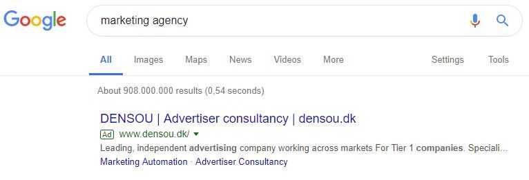 Paid Ads - are search results that appear at the top of a SERP
